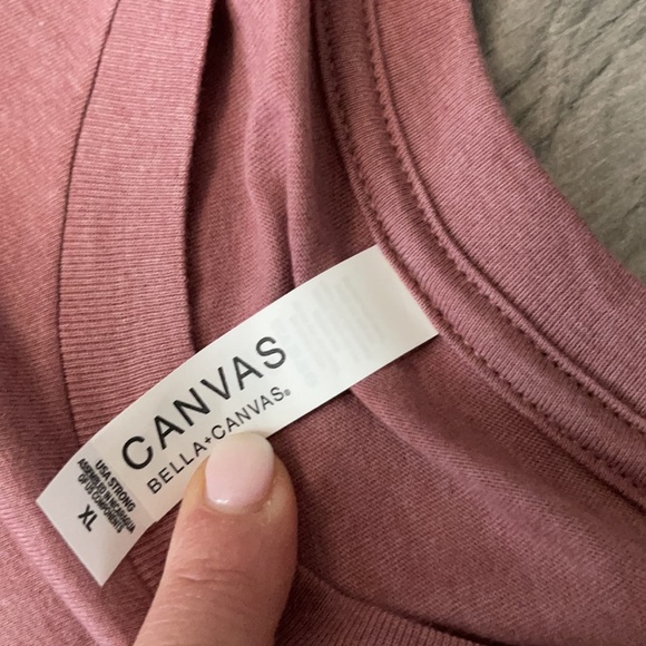 Bride squad wedding Ladies tee shirt heather pink - Picture 4 of 4